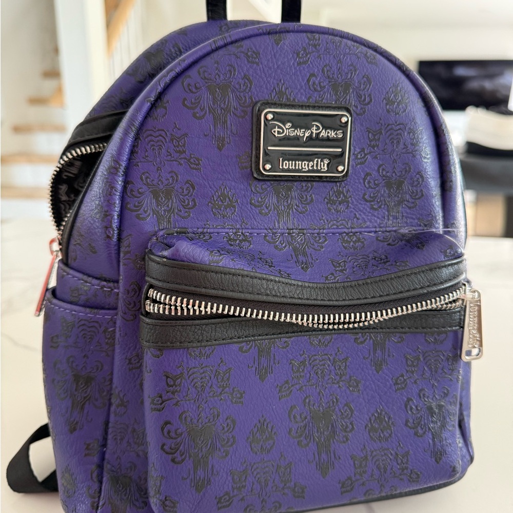 Disney Parks Loungefly Purple Backpack